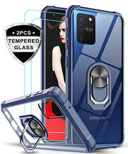 Carica l'immagine nel visualizzatore di Gallery, LeYi per Cover Samsung Galaxy S10 Lite/A91 + 2 EU TYYKL Sam A91 Blue