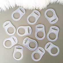 Carica l&#39;immagine nel visualizzatore di Gallery, 12 Pezzi Adattatore Per Clip Fittizio in silicone Trasparente, Adattatore...