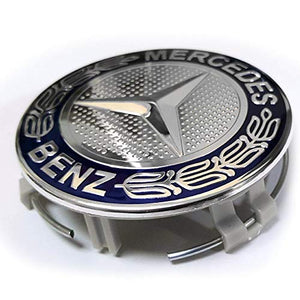 IGGY 4X Tappi Coprimozzo Mercedes da 75mm per Borchie Cerchi Lega - Classe A...