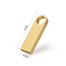 Carica l&#39;immagine nel visualizzatore di Gallery, Chiavetta USB 32 GB Mini Pen Drive 32 Giga Metallo Key 32GB PEN