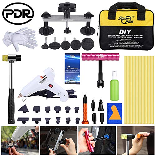 HIP TEC Strumenti di Riparazione per ammaccature carrozzeria, Kit di... - Ilgrandebazar