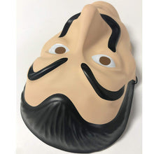 Carica l&#39;immagine nel visualizzatore di Gallery, Casa Di Carta Salvador Dalì, Maschera PVC Costume White - Ilgrandebazar