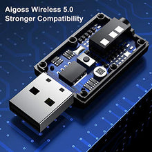 Carica l&#39;immagine nel visualizzatore di Gallery, Aigoss Adattatore Bluetooth USB 2 in 1 Trasmettitore e Ricevitore, Bluetooth...