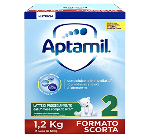Aptamil 2 Latte di Proseguimento in Polvere - 3 Confezioni da 1200 gr -...