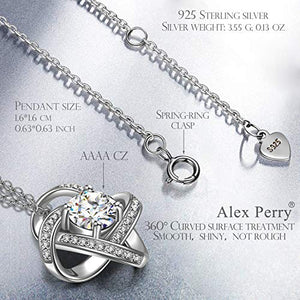 Alex Perry Regali per San Valentino, Collana Donna B-bianca Placcato Oro - Ilgrandebazar