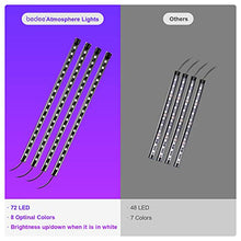 Carica l&#39;immagine nel visualizzatore di Gallery, bedee Led Auto Interni Kit,Striscia Neon Interni,RGB SMD 72 LED...