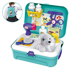 Carica l'immagine nel visualizzatore di Gallery, Bowa Gioco di Ruolo Valigetta Giocattolo Zaino Kit con Accessori Bambini...
