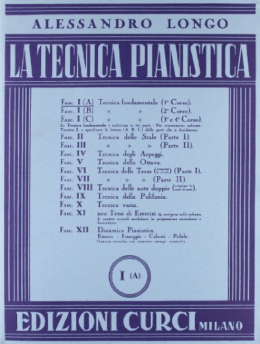 Tecnica pianistica. Volume 1 (Italiano) Copertina flessibile – Importazione,... - Ilgrandebazar