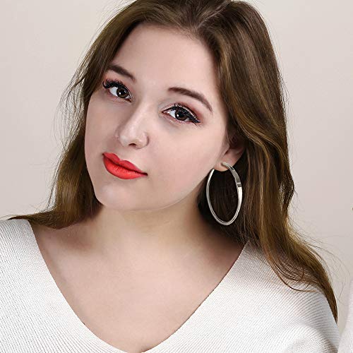 XUPING Orecchini a cerchio da donna con zirconia cubica, placcati in XUPING Orecchini a cerchio da donna con zirconia cubica, placcati in