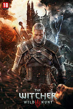Carica l&#39;immagine nel visualizzatore di Gallery, Gemelli a forma di testa lupo, motivo: The Witcher 3 Wild Hunt videogioco