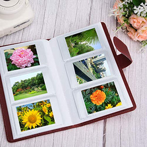 Sunmns - Album fotografico in pelle PU per Fujifilm Instax Mini Instant Film...