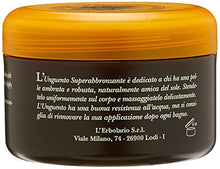 Carica l&#39;immagine nel visualizzatore di Gallery, L&#39;Erbolario, Unguento Super Abbronzante, con Carota, Mallo di Noce e Aloe,...