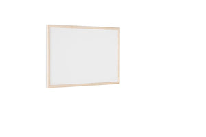 Bi-Office Lavagna Magnetica Bianca Budget Con Cornice In 600 x 400 mm, Bianco - Ilgrandebazar