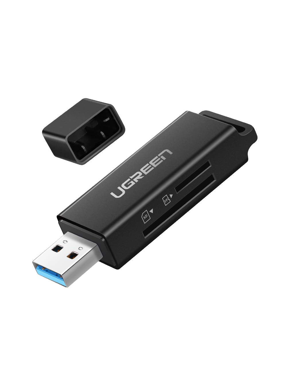 UGREEN USB 3.0 Lettore Schede SD TF Card Reader 5Gbps, Adattatori per schede... - Ilgrandebazar