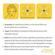 Carica l&#39;immagine nel visualizzatore di Gallery, S Beauty Premium Derma Roller, 540 aghi, per la cura di profonde 0,25