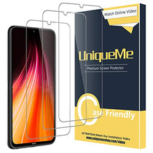 Carica l&#39;immagine nel visualizzatore di Gallery, UniqueMe [3 Pezzi] Pellicola Protettiva per Xiaomi Redmi Note 8T Pellicola,... - Ilgrandebazar