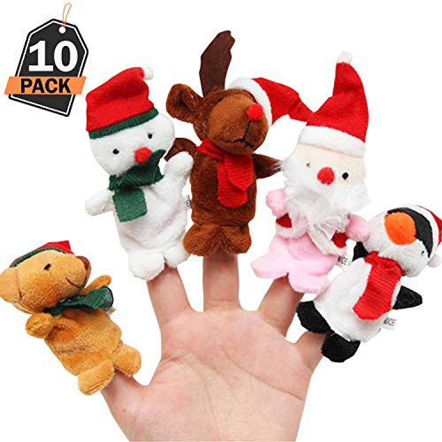 Set 10 Pezzi Mini Peluches di Natale Regali Natalizi Calza Befana Omaggi... - Ilgrandebazar