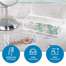 Carica l&#39;immagine nel visualizzatore di Gallery, iDesign Porta trucchi, Make up organizer corto per smalti, XS: 15,3 cm x 6