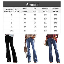 Carica l'immagine nel visualizzatore di Gallery, Aleumdr Jeans Donna Skinny Elasticizzati a Zampa small(EU25-26), Blu - Ilgrandebazar