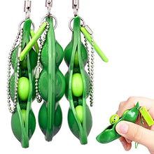 Carica l&#39;immagine nel visualizzatore di Gallery, Rmeet Portachiavi Antistress,3 Pack Spremere Fagiolo Agitarsi 3 - Ilgrandebazar