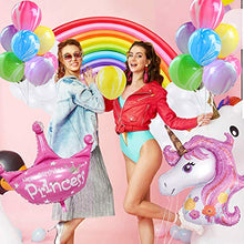 Carica l'immagine nel visualizzatore di Gallery, AYUQI Decorazioni per Feste Unicorno Ragazze, Agata Palloncini Compleanno...