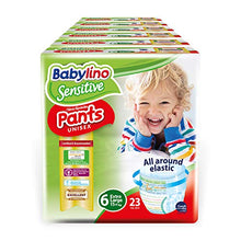 Carica l'immagine nel visualizzatore di Gallery, Babylino Sensitive Pants Extra Large, 138 Pannolini Mutandina Taglia 6...
