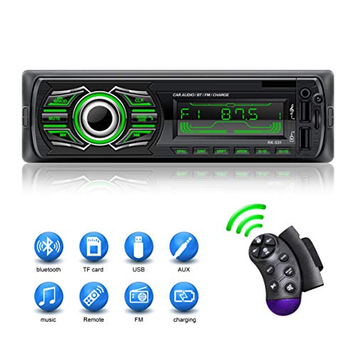 X-REAKO Autoradio Bluetooth Stereo da auto Radio Supporto Lettore MP3...