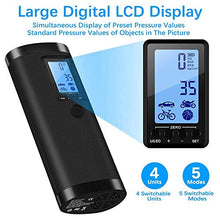 Carica l'immagine nel visualizzatore di Gallery, VEEAPE Compressore d'aria portatile con batteria ricaricabile 2000 mAh, mini...