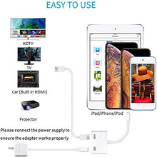 Carica l&#39;immagine nel visualizzatore di Gallery, Adattatore Phone HDMI, Kdely Cavo HDMI da Digitale AV bianco - Ilgrandebazar