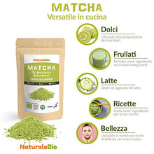 Carica l'immagine nel visualizzatore di Gallery, Tè Verde Matcha Biologico in Polvere [ GRADO CULINARIO ] da 100g. 100 grammi - Ilgrandebazar