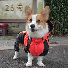 Carica l'immagine nel visualizzatore di Gallery, Lovelonglong, Impermeabile per la pioggia con cappuccio, D-L (for Corgi), red