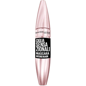Maybelline New York Mascara Ciglia Sensazionali, Volumizzante, Effetto Ventaglio sulle Ciglia, Intense Black, 9,5 ml