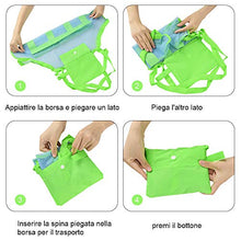 Carica l&#39;immagine nel visualizzatore di Gallery, Faburo Large Borsa da Spiaggia in Tessuto A Rete per Riporvi Giocattoli da...