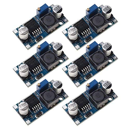 6 Pack LM2596 Convertitore buck DC-DC, Sicai 3.0-40V a 1.5-35V Step Down Blue - Ilgrandebazar