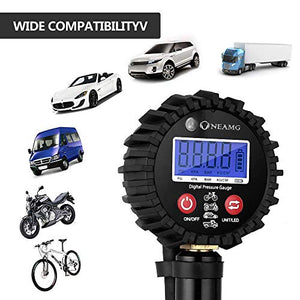 Manometro Digitale 250 PSI Pressione Gomme Pneumatici LCD Pistola... - Ilgrandebazar