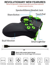 Carica l&#39;immagine nel visualizzatore di Gallery, Controller PS4 wireless di alta qualità con DoubleShock 4 e batteria Nero