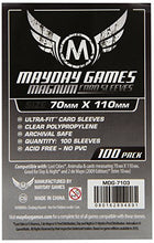 Carica l&#39;immagine nel visualizzatore di Gallery, Mayday Games MDG7103 - Buste Protettive Carte, 70x110 mm, 100 - Ilgrandebazar