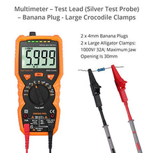 Carica l&#39;immagine nel visualizzatore di Gallery, LiNKFOR Kit 16pz Puntali Clip Alligatore Apertura Massima 30mm 10A Test - Ilgrandebazar