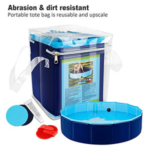 Forever Speed Piscina per Cani,Piscina Animali Domestici,Piscina 160*30