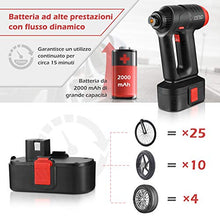 Carica l&#39;immagine nel visualizzatore di Gallery, LOETAD Compressore Portatile per Auto 120 PSI 20L/Min Handheld - Ilgrandebazar
