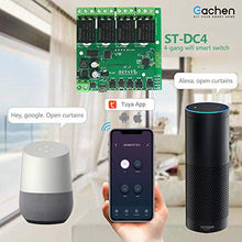 Carica l&#39;immagine nel visualizzatore di Gallery, Newgoal Modulo relè Smart Switch WiFi a 4 canali, TUYA/App Life Dc4-ty
