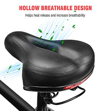 Carica l'immagine nel visualizzatore di Gallery, Sella per Bicicletta, Sellini Bicicletta ad Alta Rimbalzo con Molle...