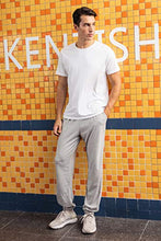 Carica l'immagine nel visualizzatore di Gallery, Hawiton Pantaloni Sportivi da Donna&amp;Uomo in Cotone 100% L, Puro Grigio-uomo-1 - Ilgrandebazar