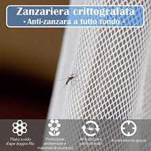 Carica l&#39;immagine nel visualizzatore di Gallery, Faburo Zanzariera Quadrata 220x200x200 per interni ed esterni colore bianco