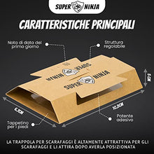 Carica l'immagine nel visualizzatore di Gallery, Super Ninja Trappola per Scarafaggi - 12 Trappola - Trappola per scarafaggi altamente efficace ed ecologica - Facile da usare - Fino a 3 mesi per trappola