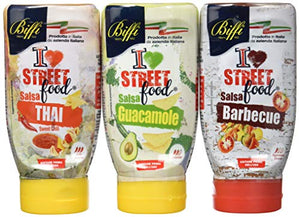Biffi - Mix di 3 Salse Street Food: Salsa Guacamole Food 280 gr;...