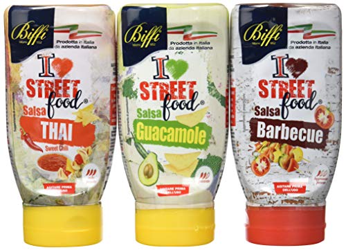 Biffi - Mix di 3 Salse Street Food: Salsa Guacamole Food 280 gr;...