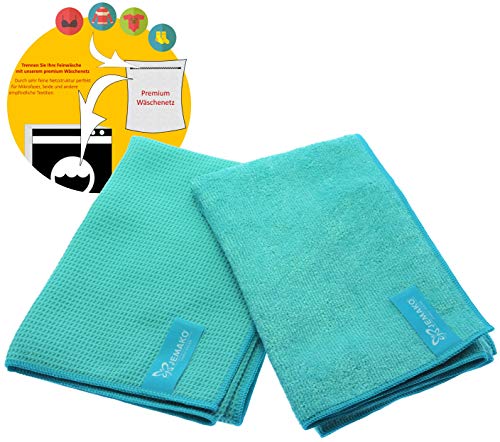 Jemako - Set di 2 asciugamani, 40 x 45 cm, con rete a maglia fine Sinland,... - Ilgrandebazar