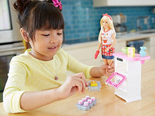 Carica l&#39;immagine nel visualizzatore di Gallery, Barbie- Playset Pasticceria Bambola con Forno e Dolci Che lievitano e... - Ilgrandebazar