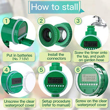 Carica l&#39;immagine nel visualizzatore di Gallery, Jeteven Irrigatore Automatico Timer Irrigazione, di Irrigazione...
